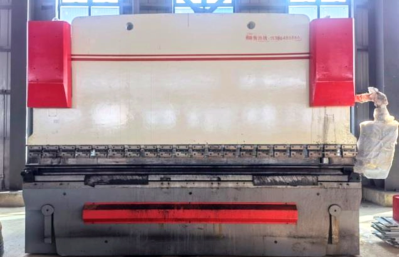 CNC bending of cement silo steel components
